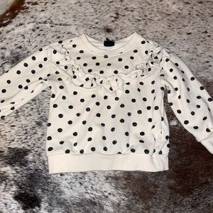 Polka dot sweater